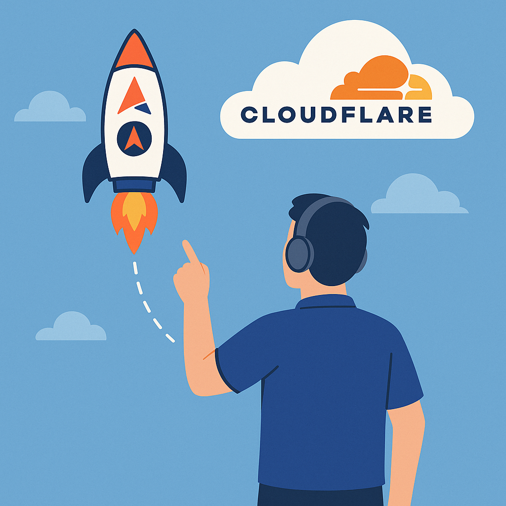 Uploading application to cloudflare